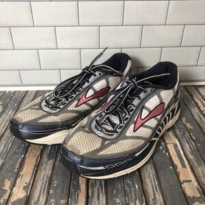 Brooks Dyad 8 Women’s Size 10 Athletic Running Shoe White Blue Pink